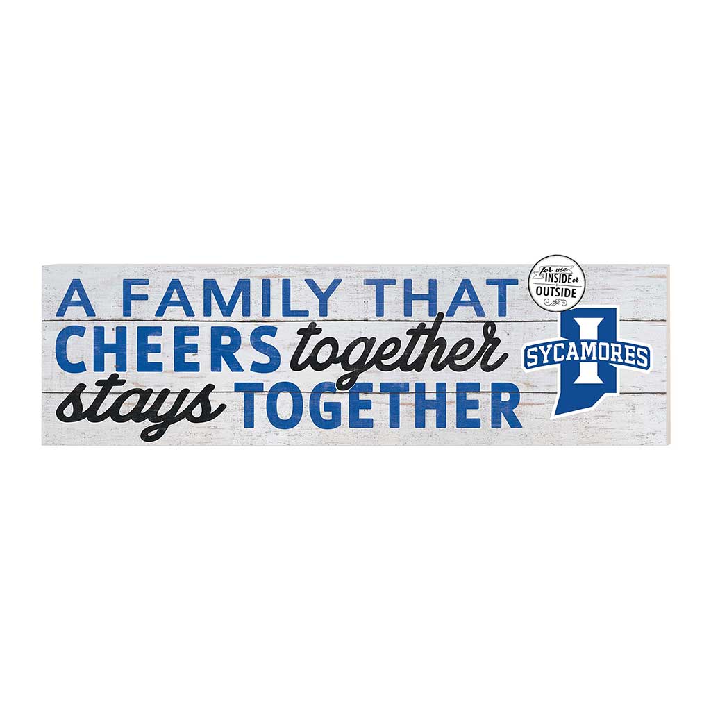 35x10 Indoor Outdoor Sign A Family That Cheers Indiana State Sycamores