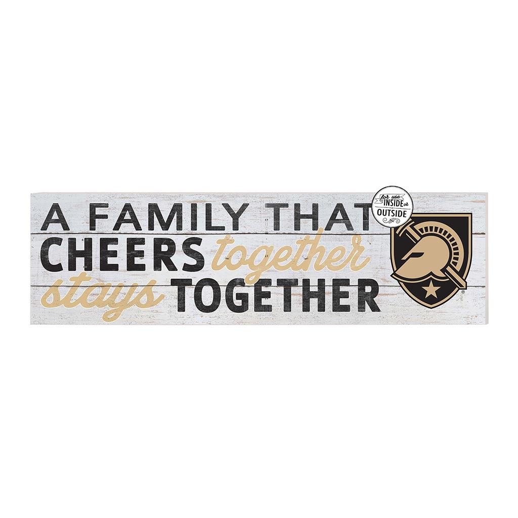 35x10 Indoor Outdoor Sign A Family That Cheers West Point Black Knights