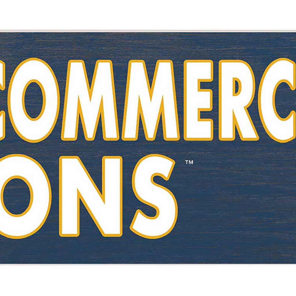 35x10 Indoor Outdoor Sign Colored Logo Texas A&M Commerce