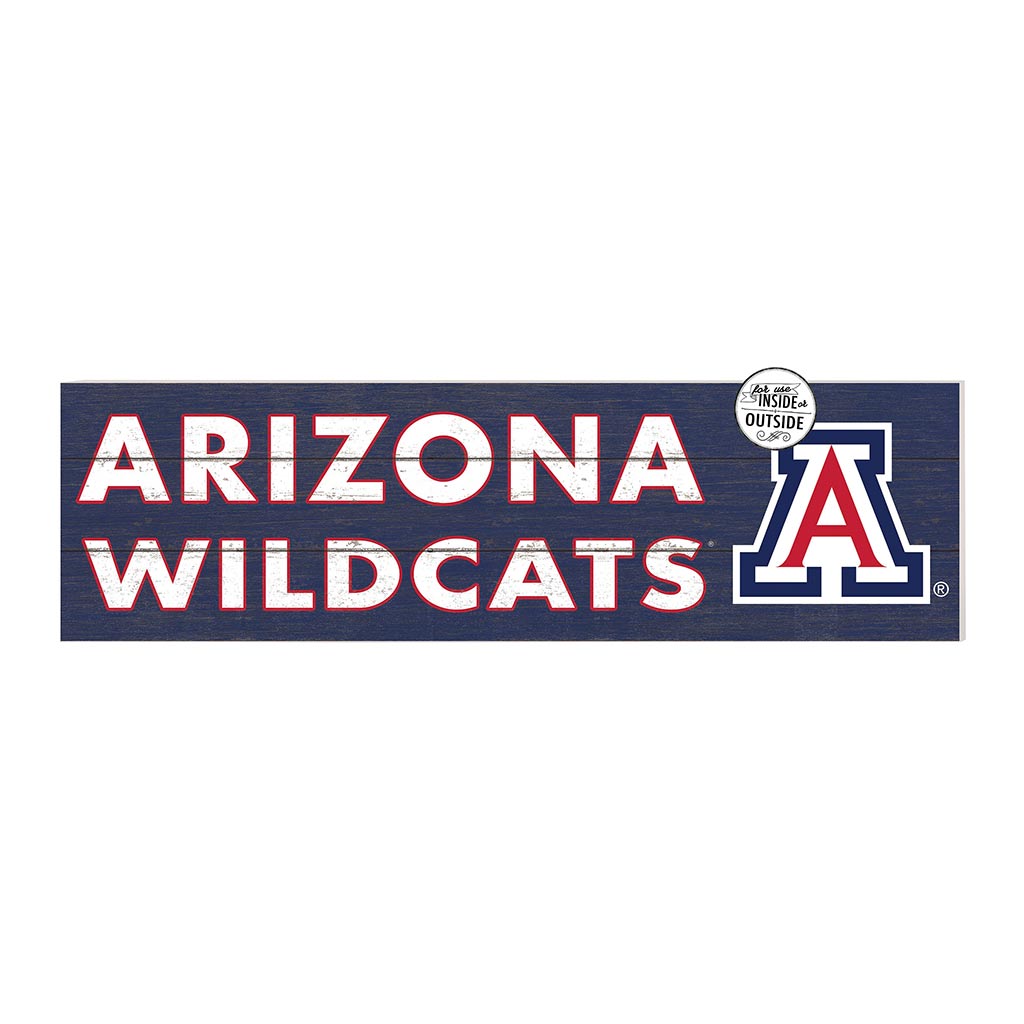 35x10 Indoor Outdoor Sign Colored Logo Arizona Wildcats