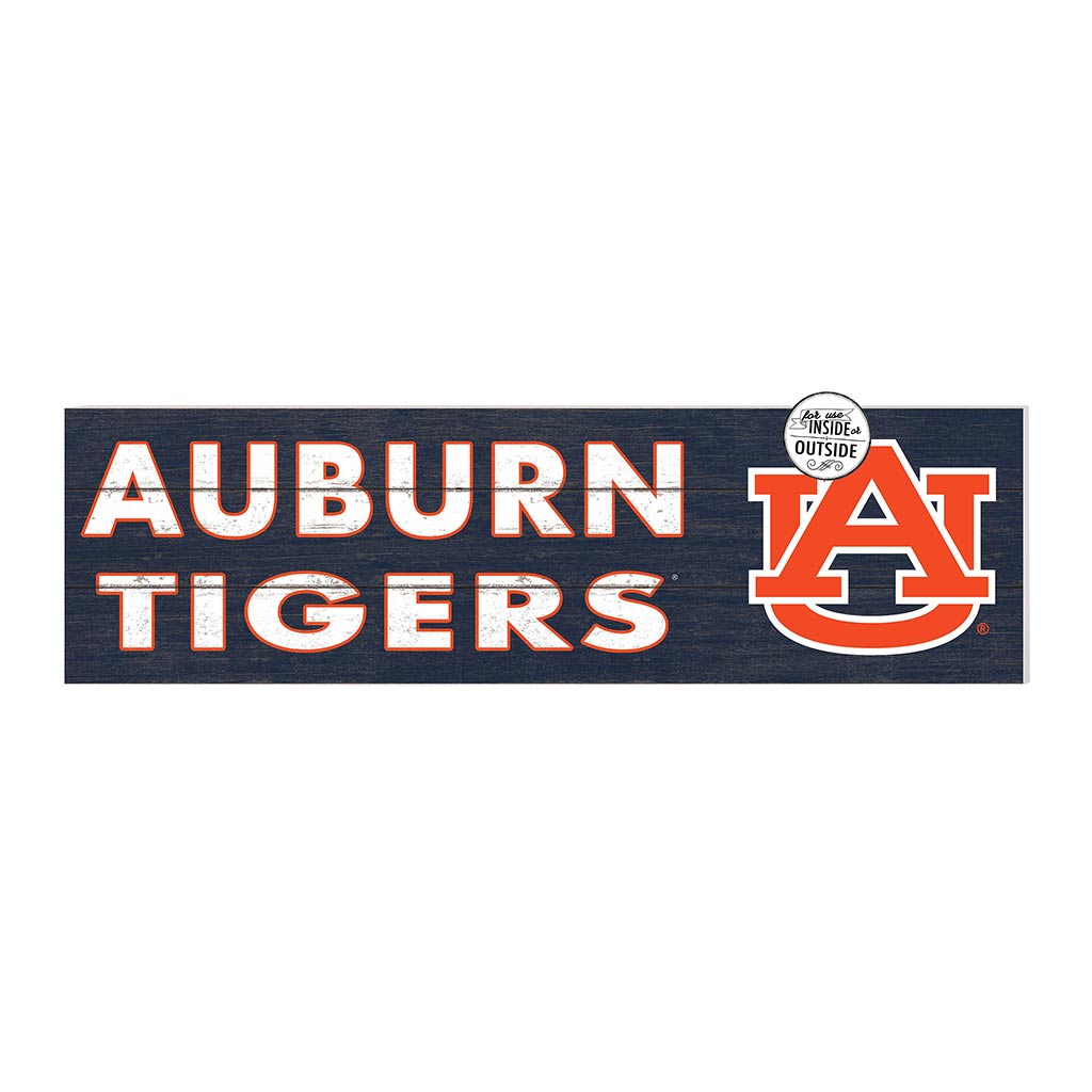 35x10 Indoor Outdoor Sign Colored Logo Auburn Tigers