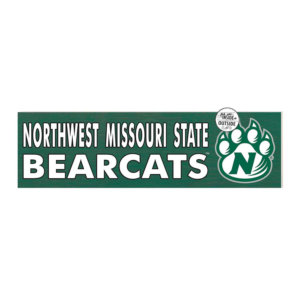 35x10 Indoor Outdoor Sign Colored Logo Northwest Missouri State University Bearcats