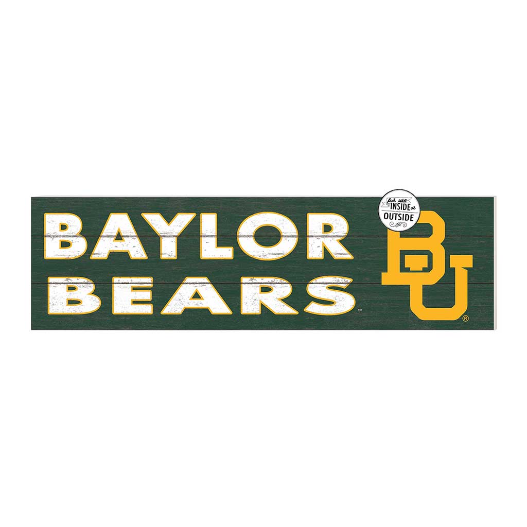 35x10 Indoor Outdoor Sign Colored Logo Baylor Bears