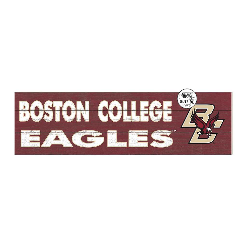 35x10 Indoor Outdoor Sign Colored Logo Boston College Eagles