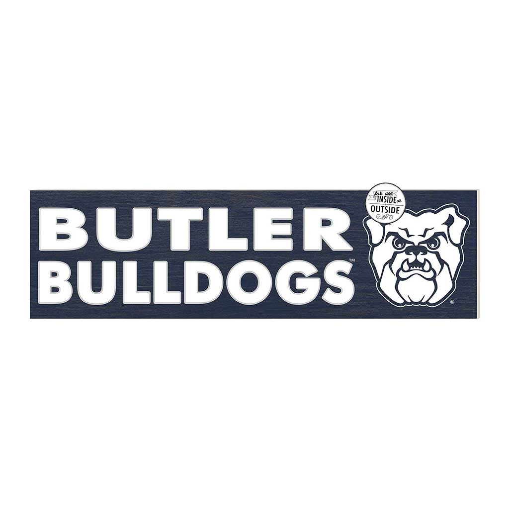 35x10 Indoor Outdoor Sign Colored Logo Butler Bulldogs