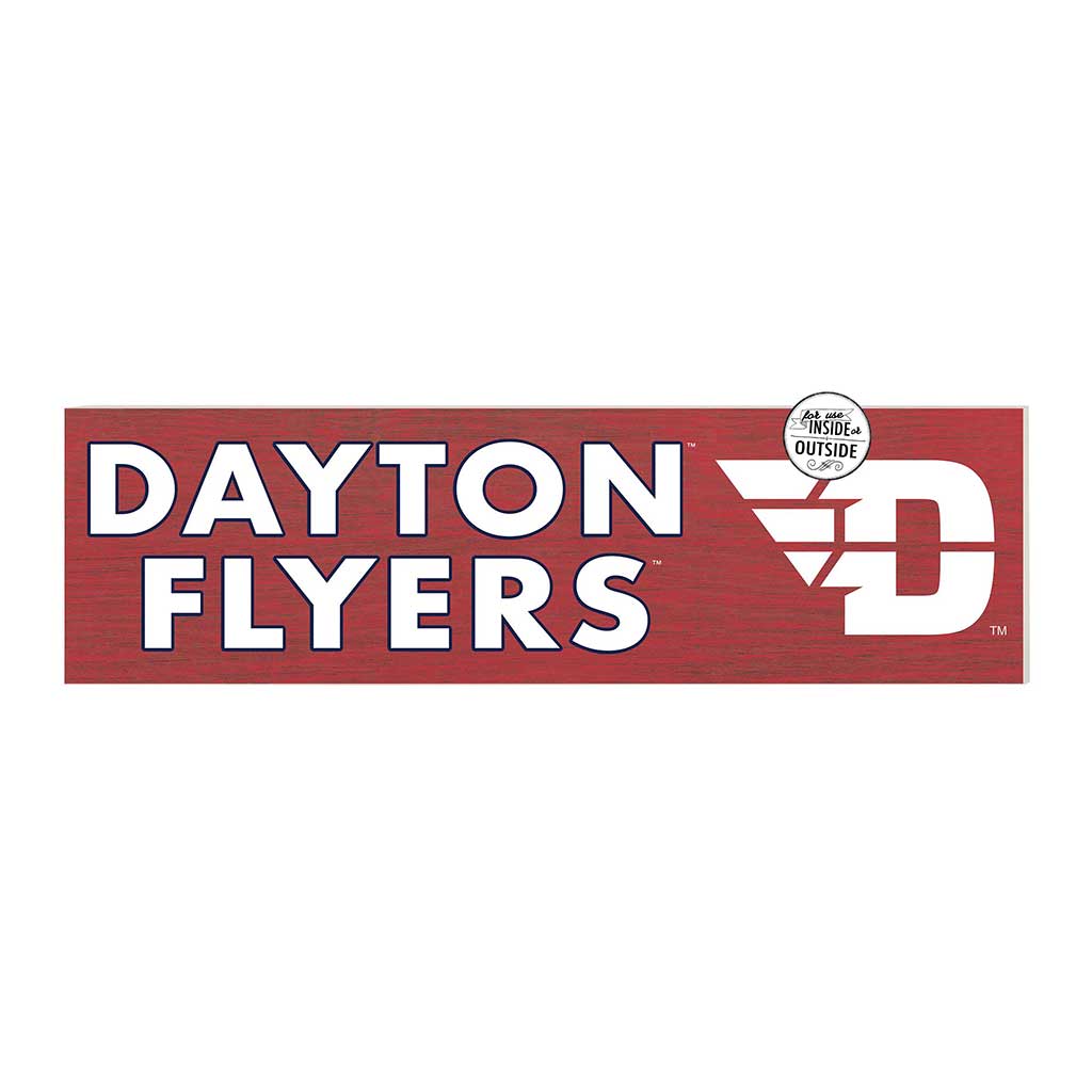 35x10 Indoor Outdoor Sign Colored Logo Dayton Flyers