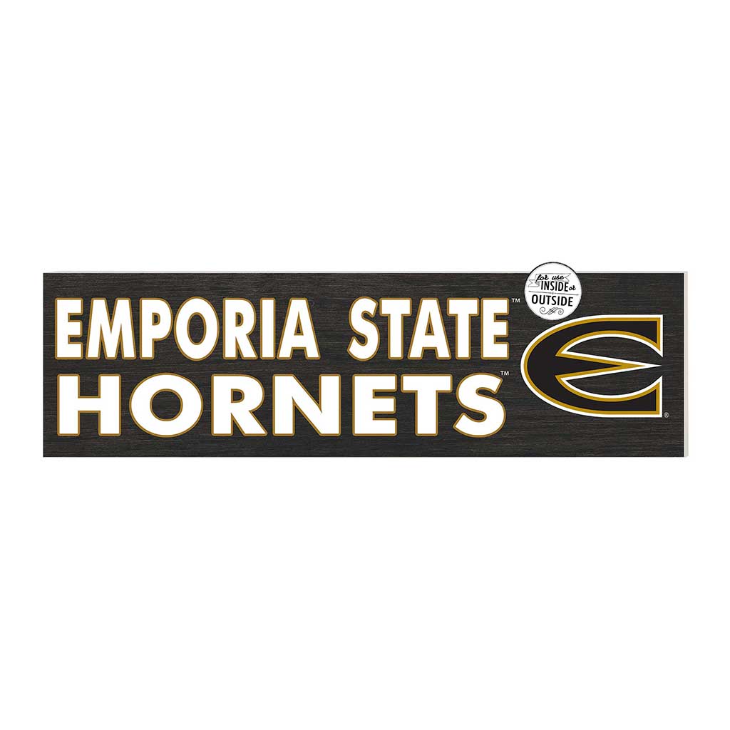 35x10 Indoor Outdoor Sign Colored Logo Emporia State Hornets