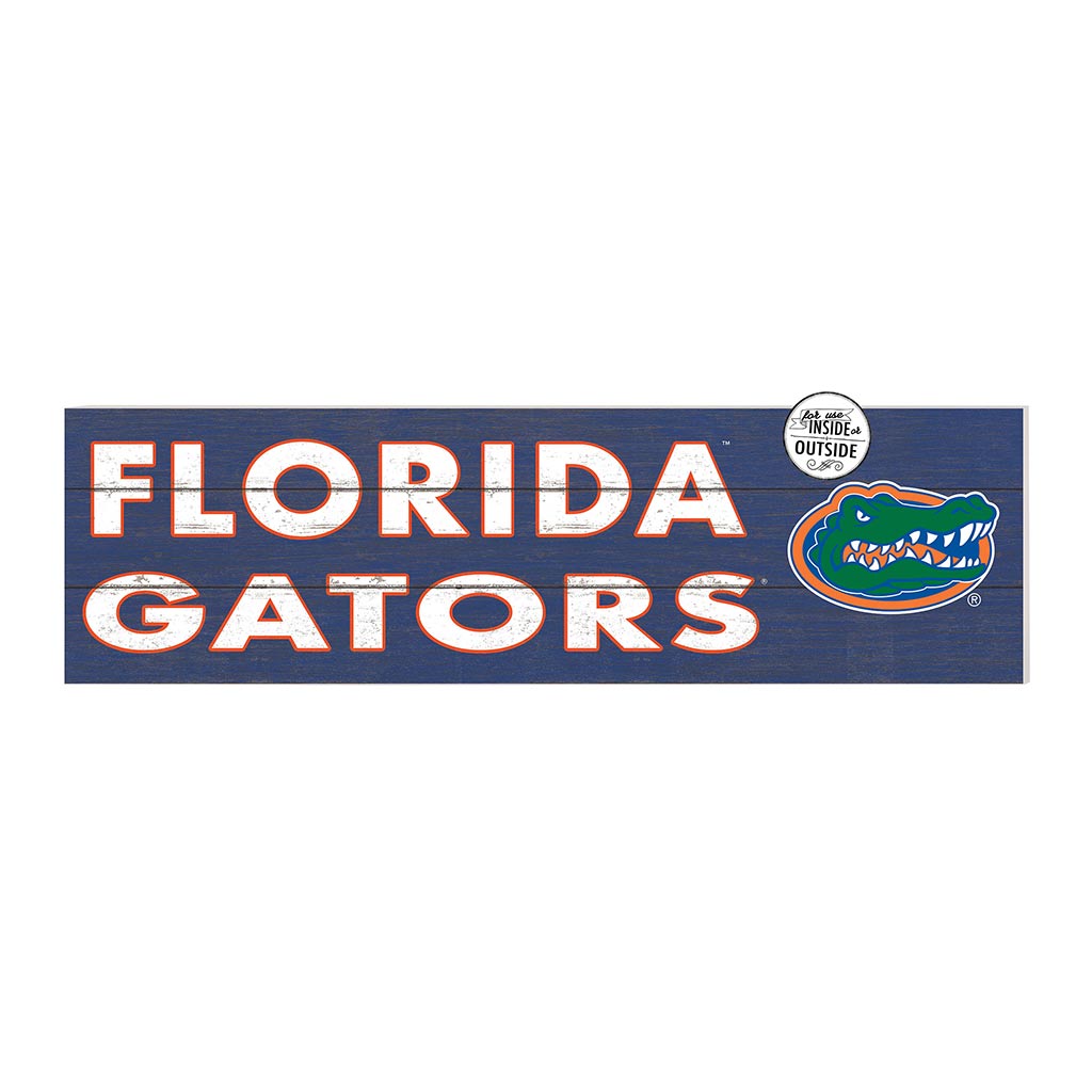 35x10 Indoor Outdoor Sign Colored Logo Florida Gators