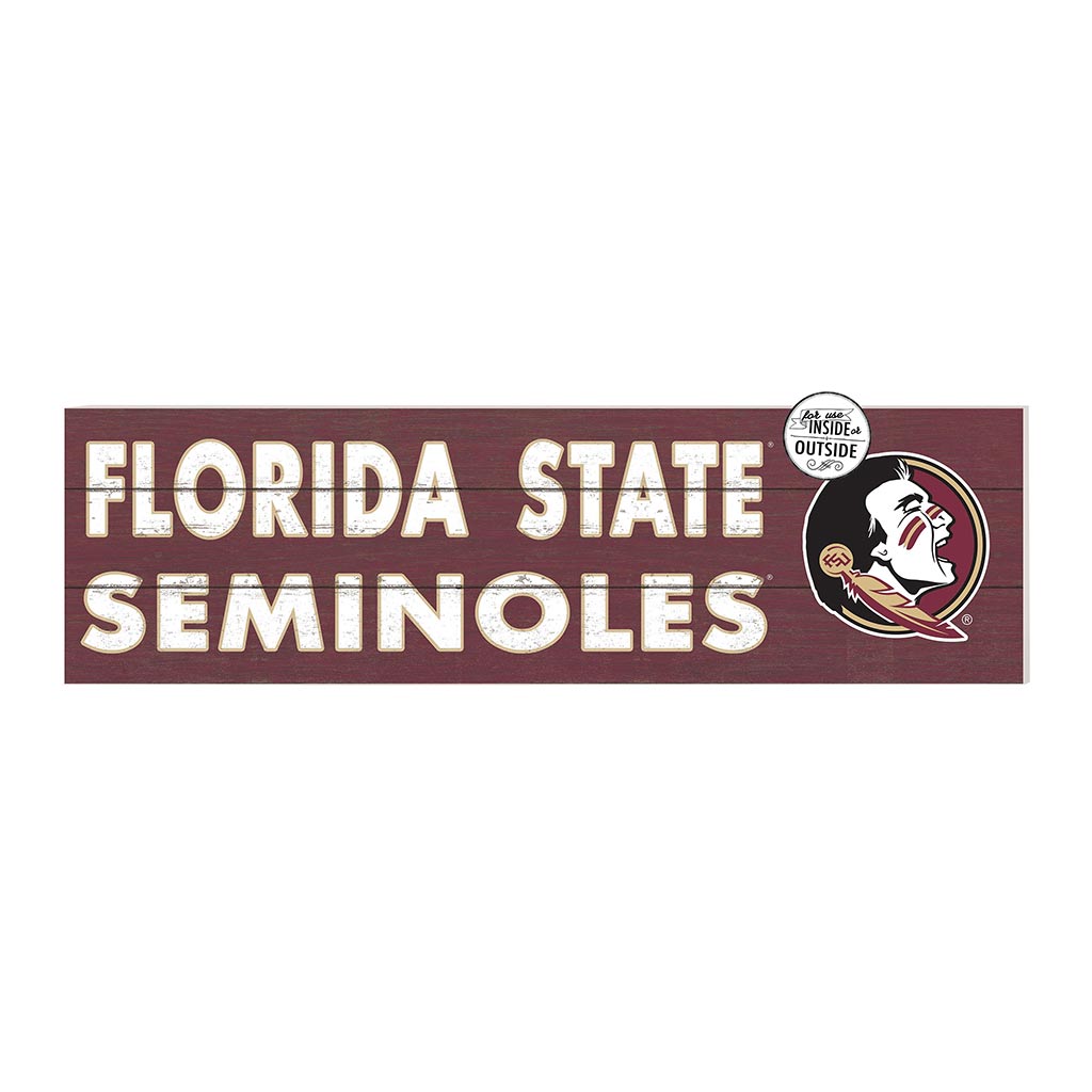 35x10 Indoor Outdoor Sign Colored Logo Florida State Seminoles