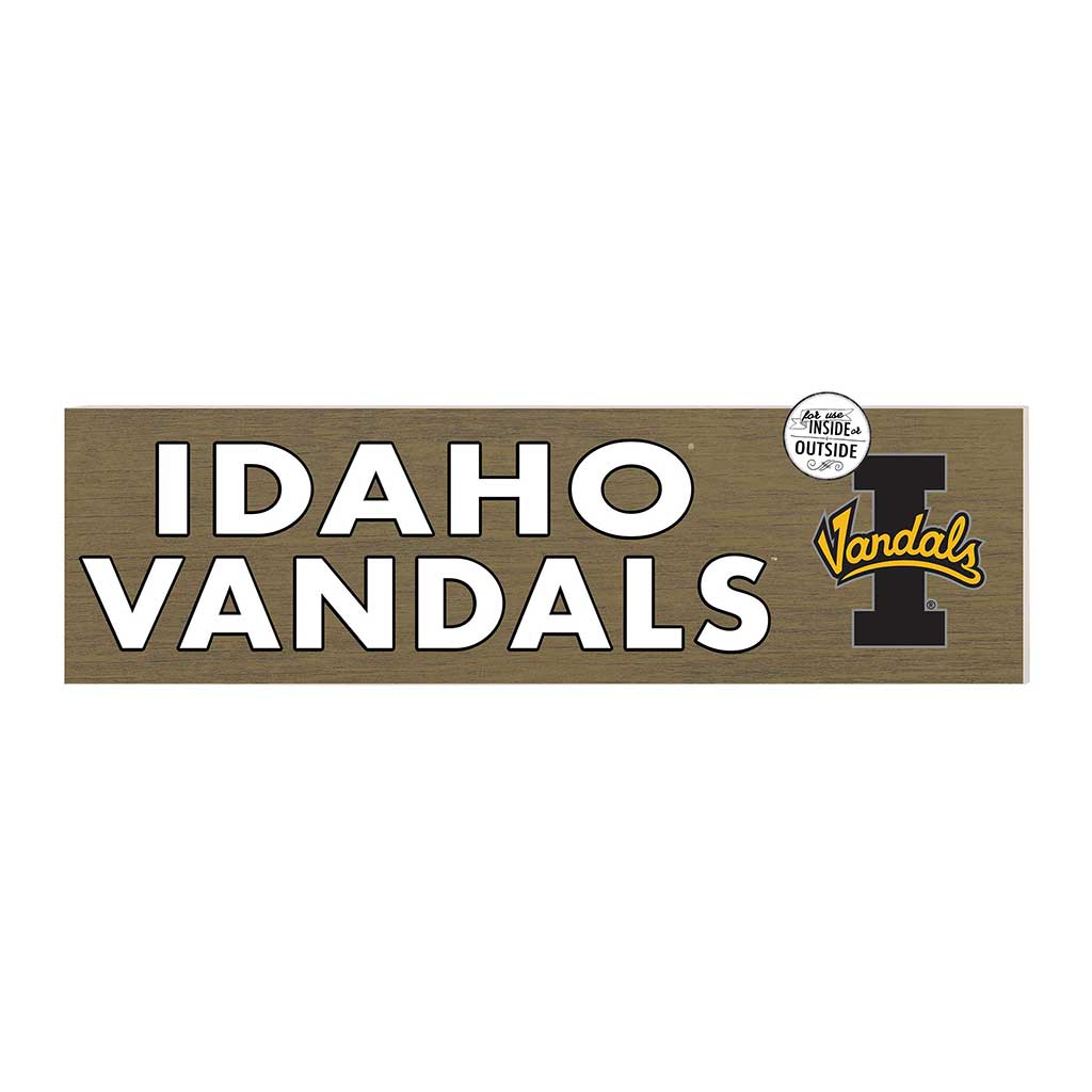 35x10 Indoor Outdoor Sign Colored Logo Idaho Vandals