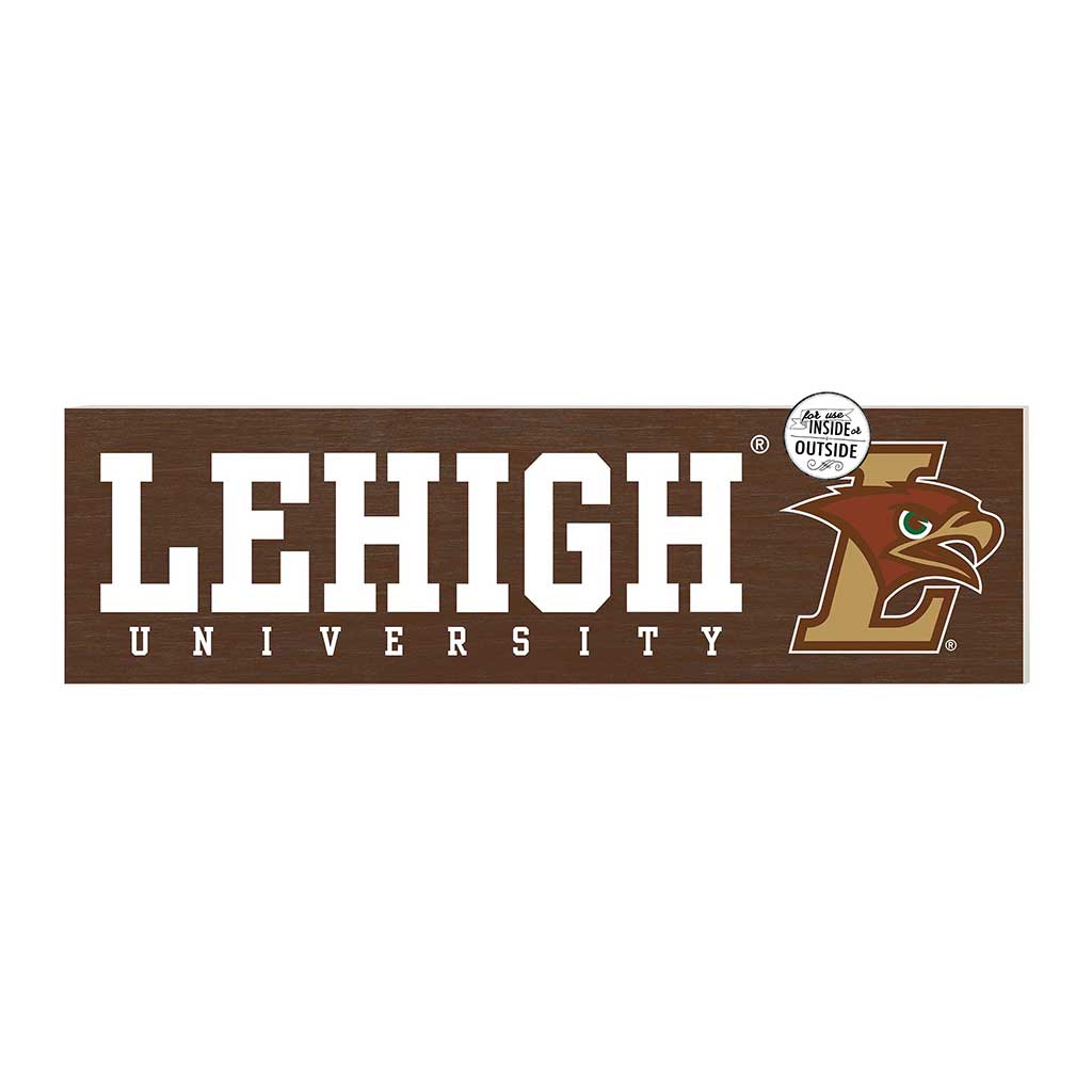 35x10 Indoor Outdoor Sign Colored Logo Lehigh Mountain Hawks