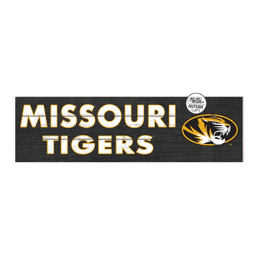 35x10 Indoor Outdoor Sign Colored Logo Missouri Tigers