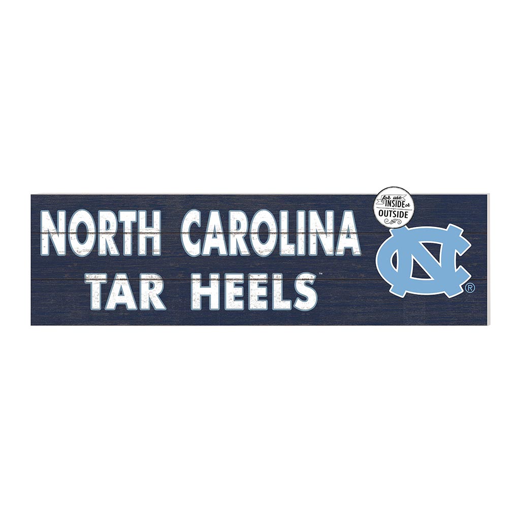 35x10 Indoor Outdoor Sign Colored Logo North Carolina (Chapel Hill) Tar Heels