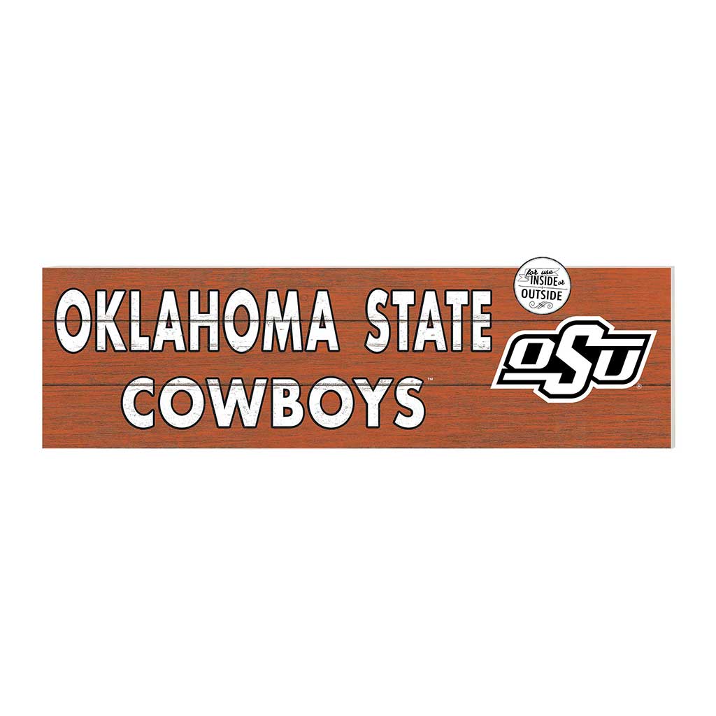 35x10 Indoor Outdoor Sign Colored Logo Oklahoma State Cowboys