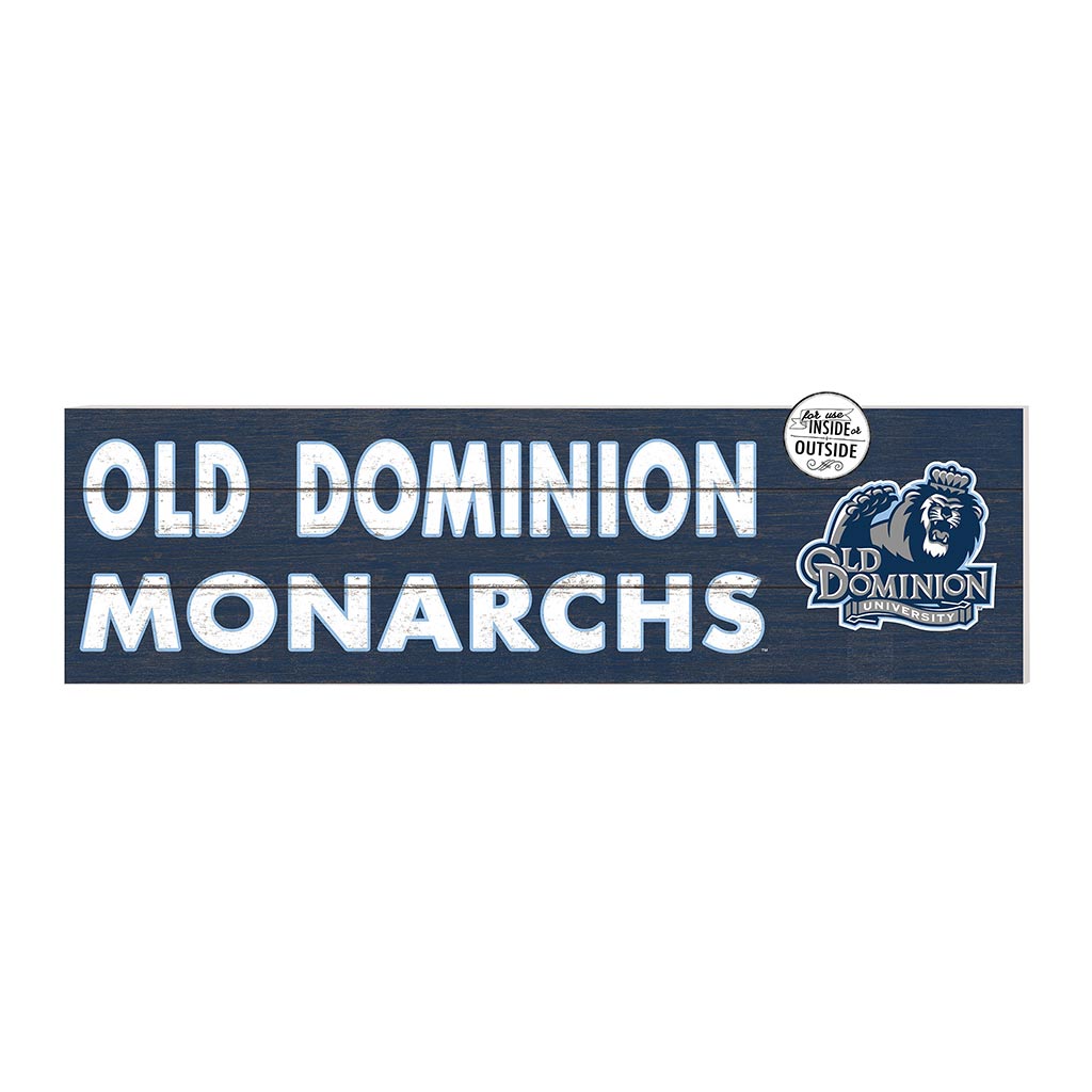 35x10 Indoor Outdoor Sign Colored Logo Old Dominion Monarchs