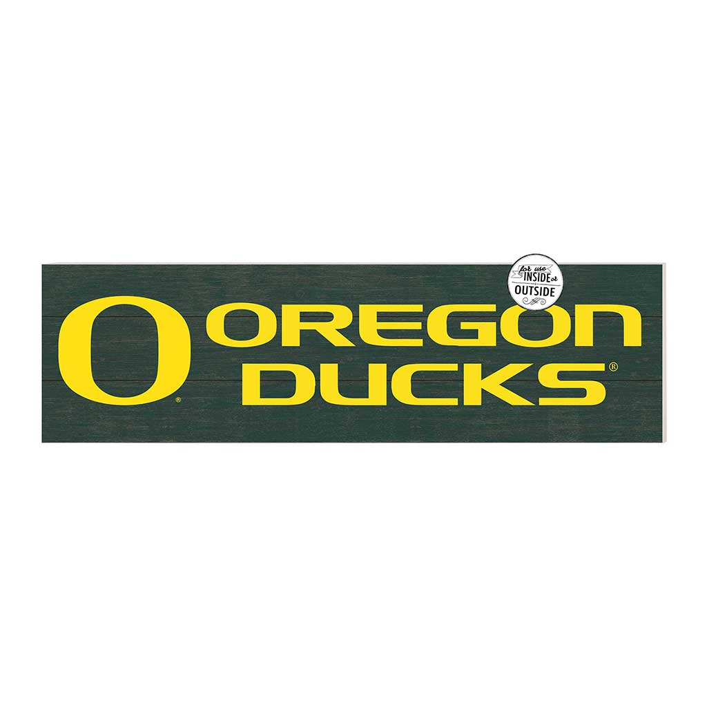 35x10 Indoor Outdoor Sign Colored Logo Oregon Ducks