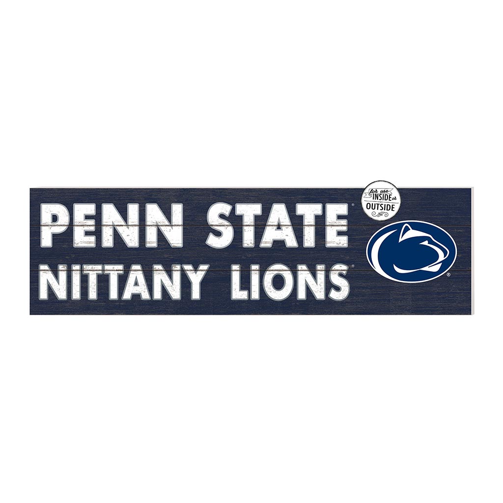 35x10 Indoor Outdoor Sign Colored Logo Penn State Nittany Lions