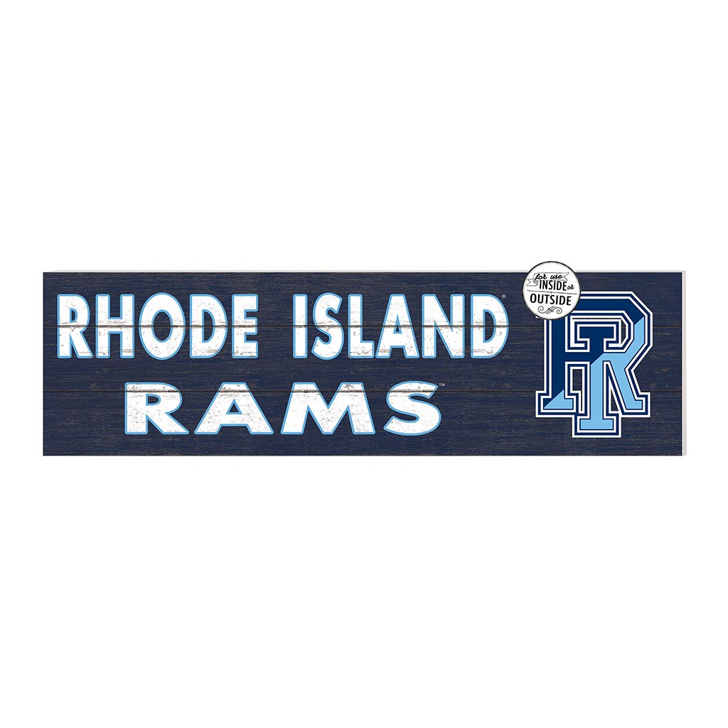 35x10 Indoor Outdoor Sign Colored Logo Rhode Island Rams