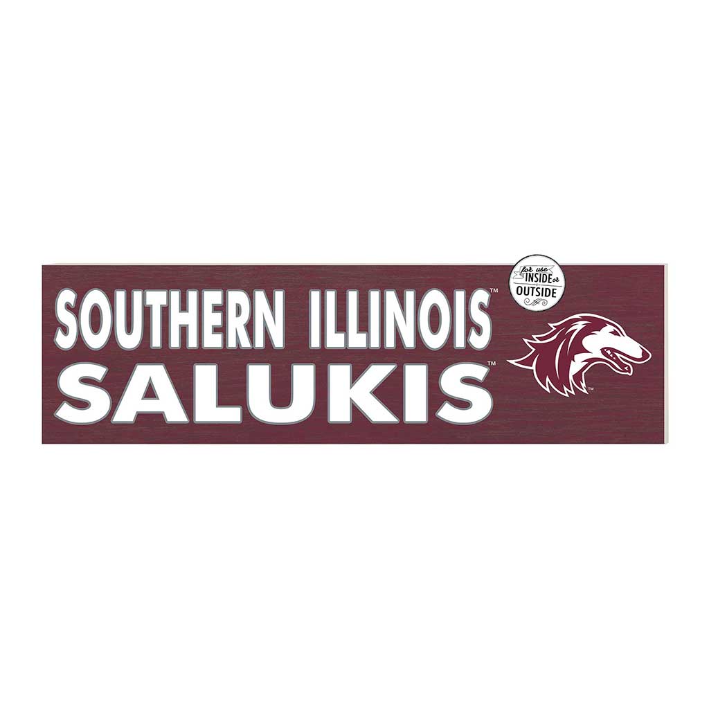 35x10 Indoor Outdoor Sign Colored Logo Southern Illinois Salukis