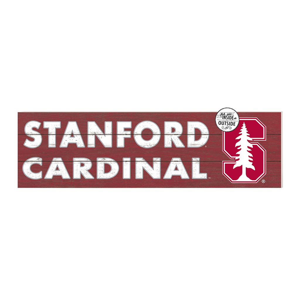 35x10 Indoor Outdoor Sign Colored Logo Stanford Cardinal color