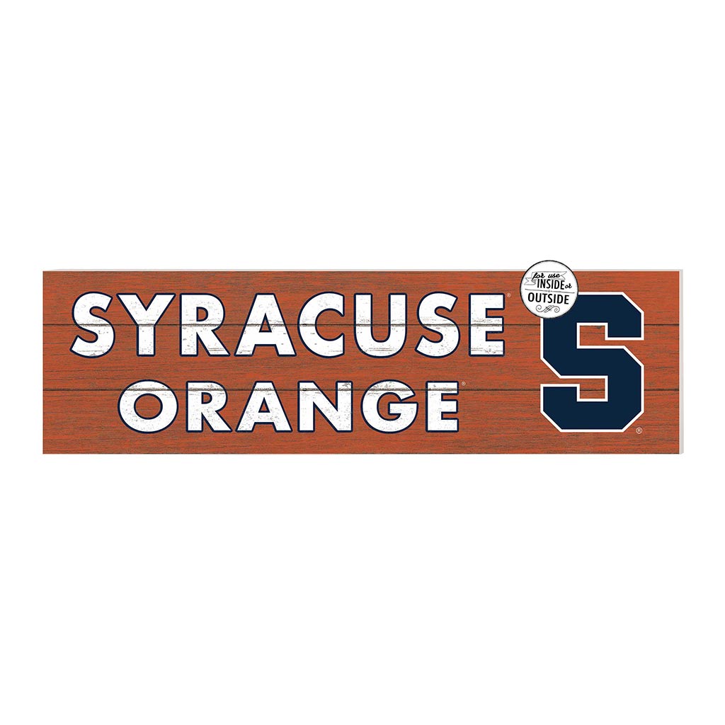 35x10 Indoor Outdoor Sign Colored Logo Syracuse Orange