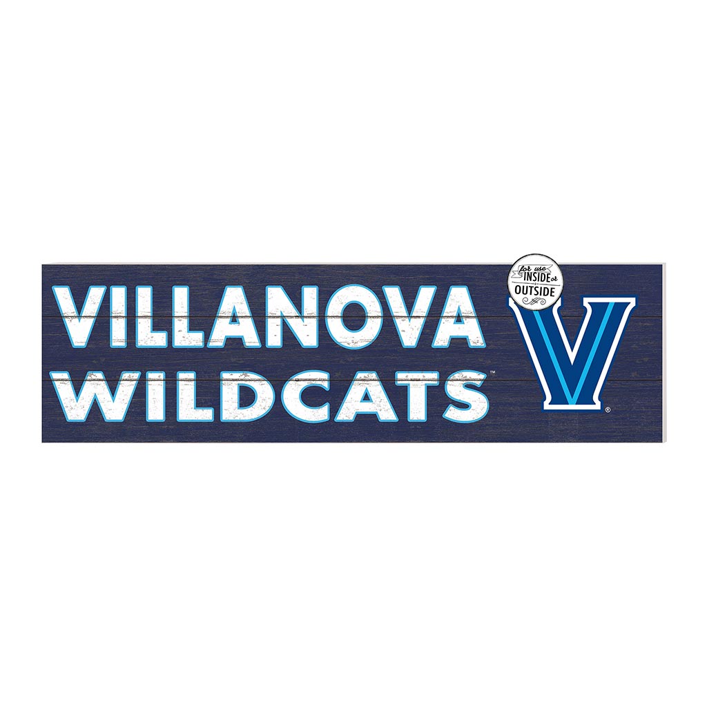 35x10 Indoor Outdoor Sign Colored Logo Villanova Wildcats