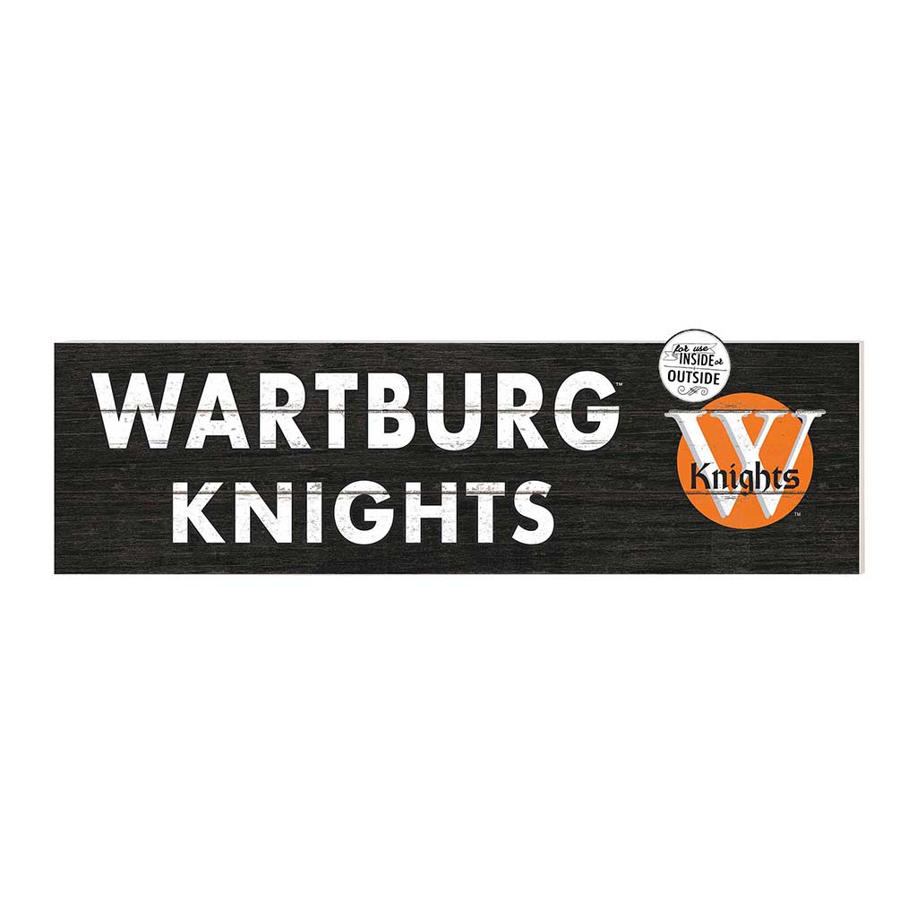 35x10 Indoor Outdoor Sign Colored Logo Wartburg College Knights