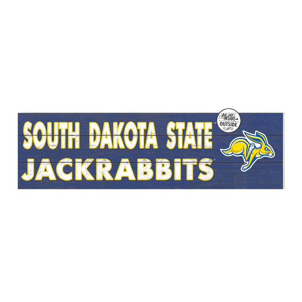 35x10 Indoor Outdoor Sign Colored Logo South Dakota State University Jackrabbits