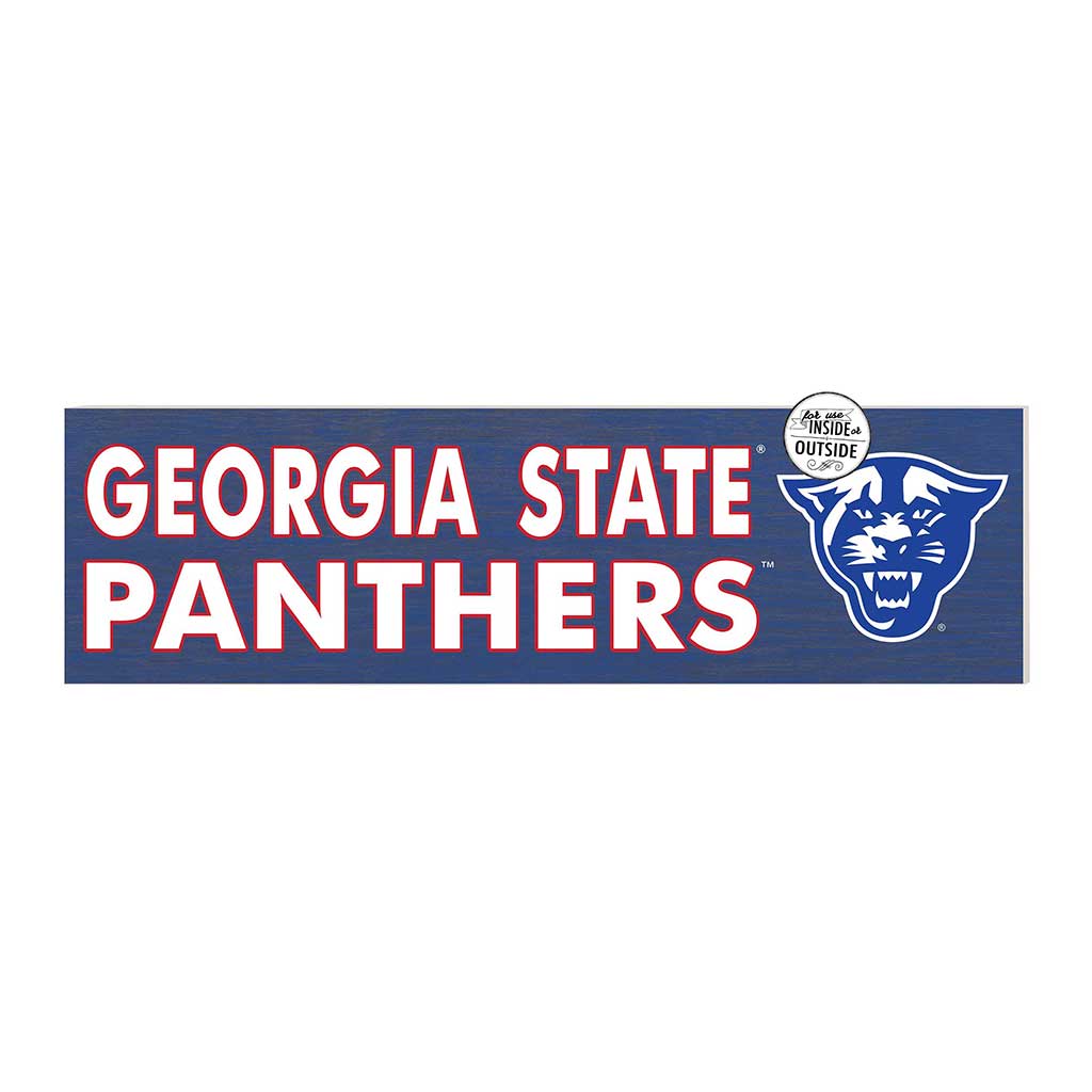 35x10 Indoor Outdoor Sign Colored Logo Georgia State Panthers