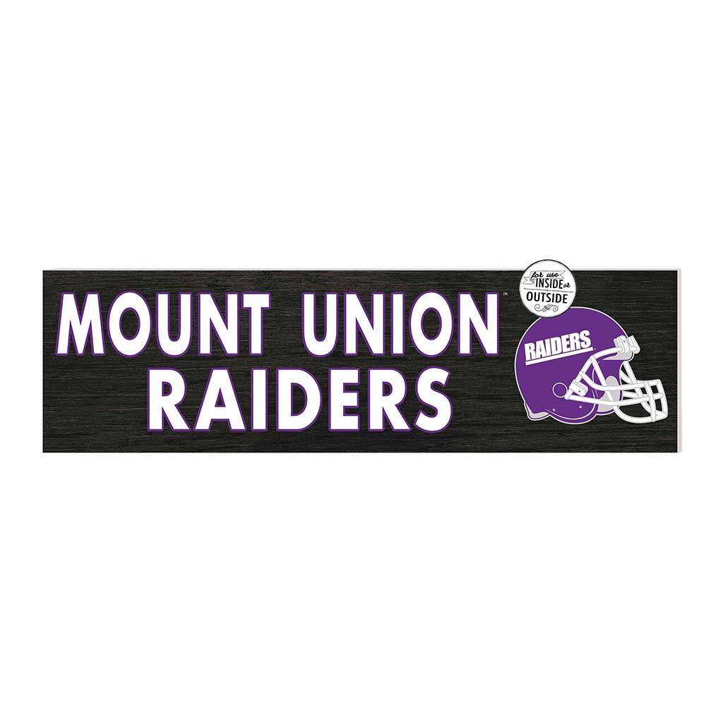 35x10 Indoor Outdoor Sign Colored Logo University of Mount Union Raiders