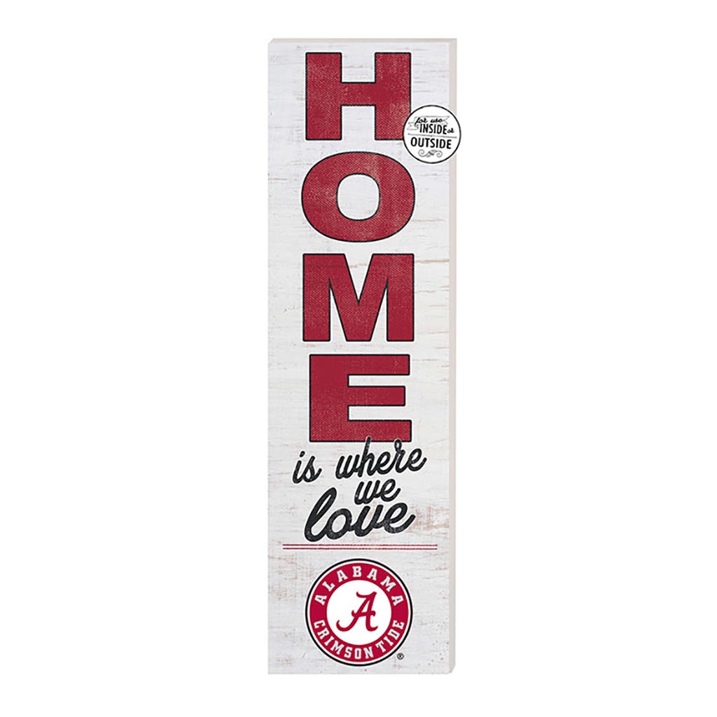 10x35 Indoor Outdoor Sign HOME Life Alabama Crimson Tide