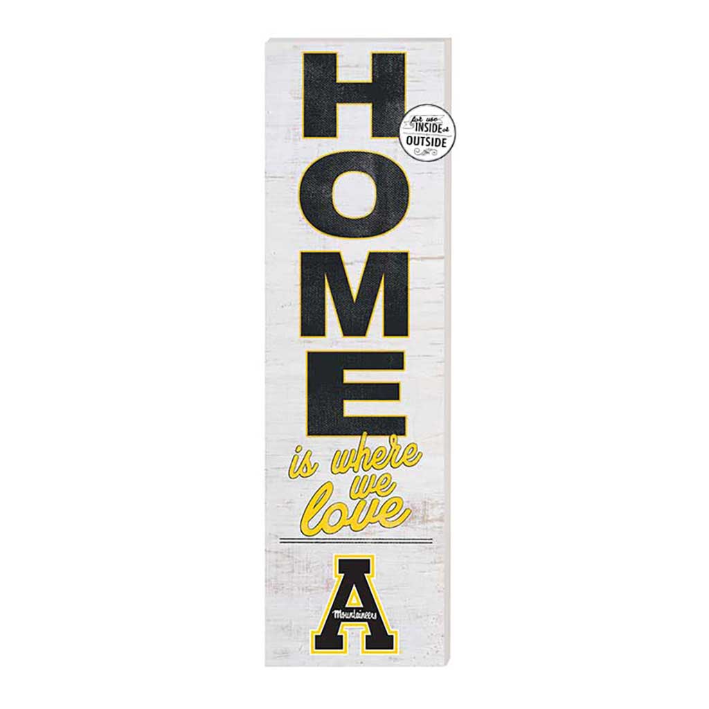 10x35 Indoor Outdoor Sign HOME Life Appalachian State Mountaineers