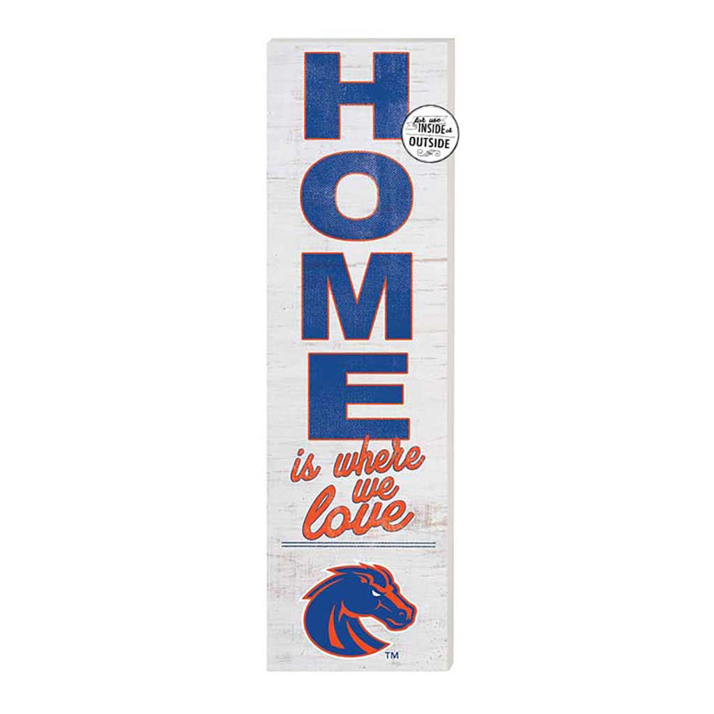 10x35 Indoor Outdoor Sign HOME Life Boise State Broncos