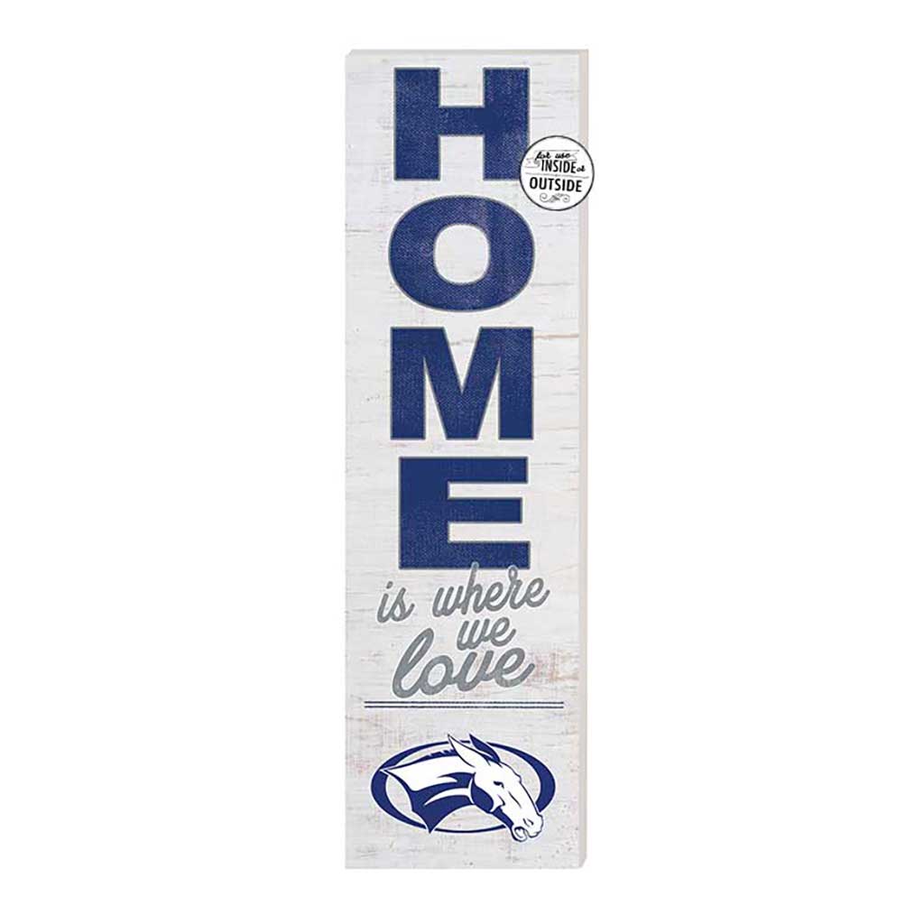 10x35 Indoor Outdoor Sign HOME Life Colby College White Mules