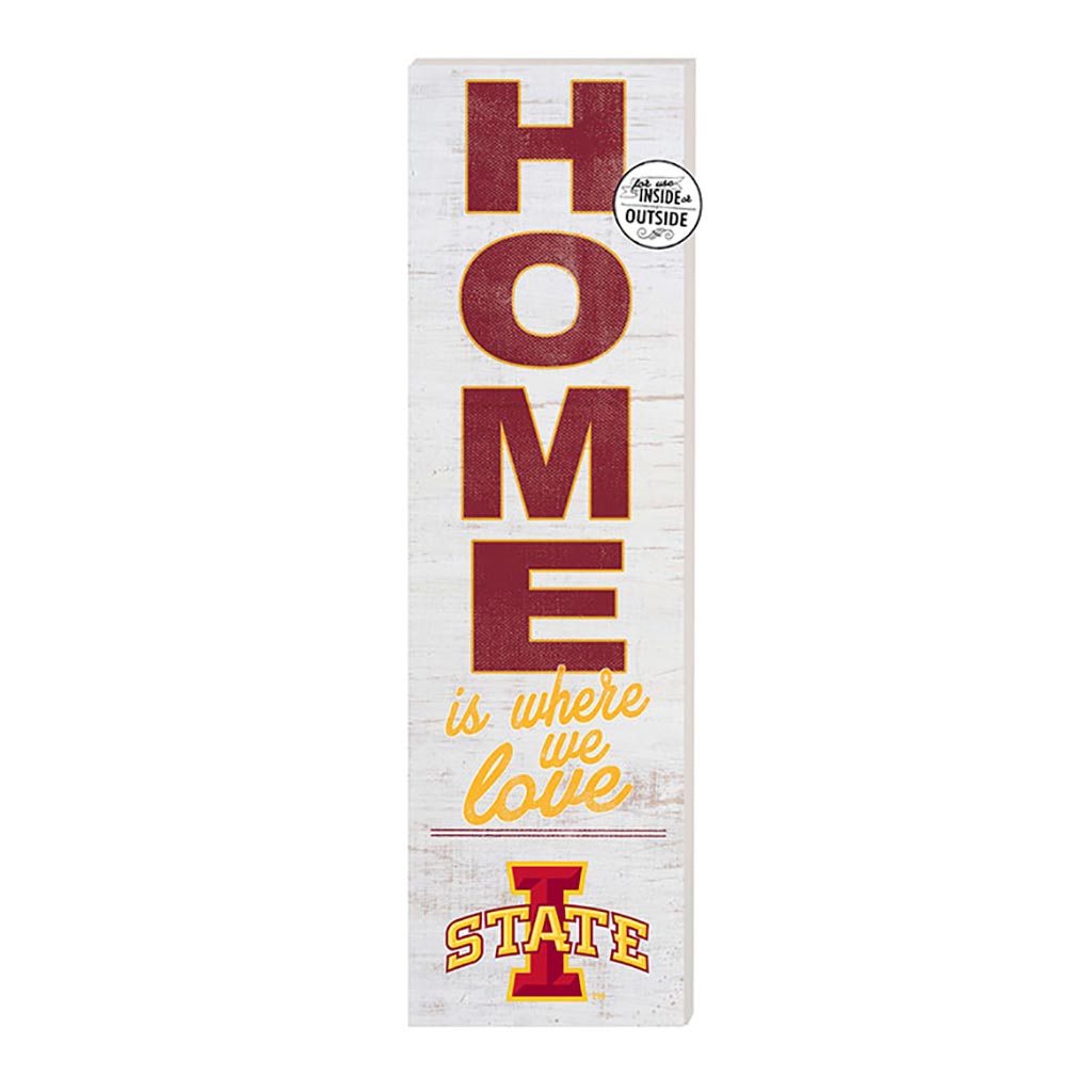 10x35 Indoor Outdoor Sign HOME Life Iowa State Cyclones