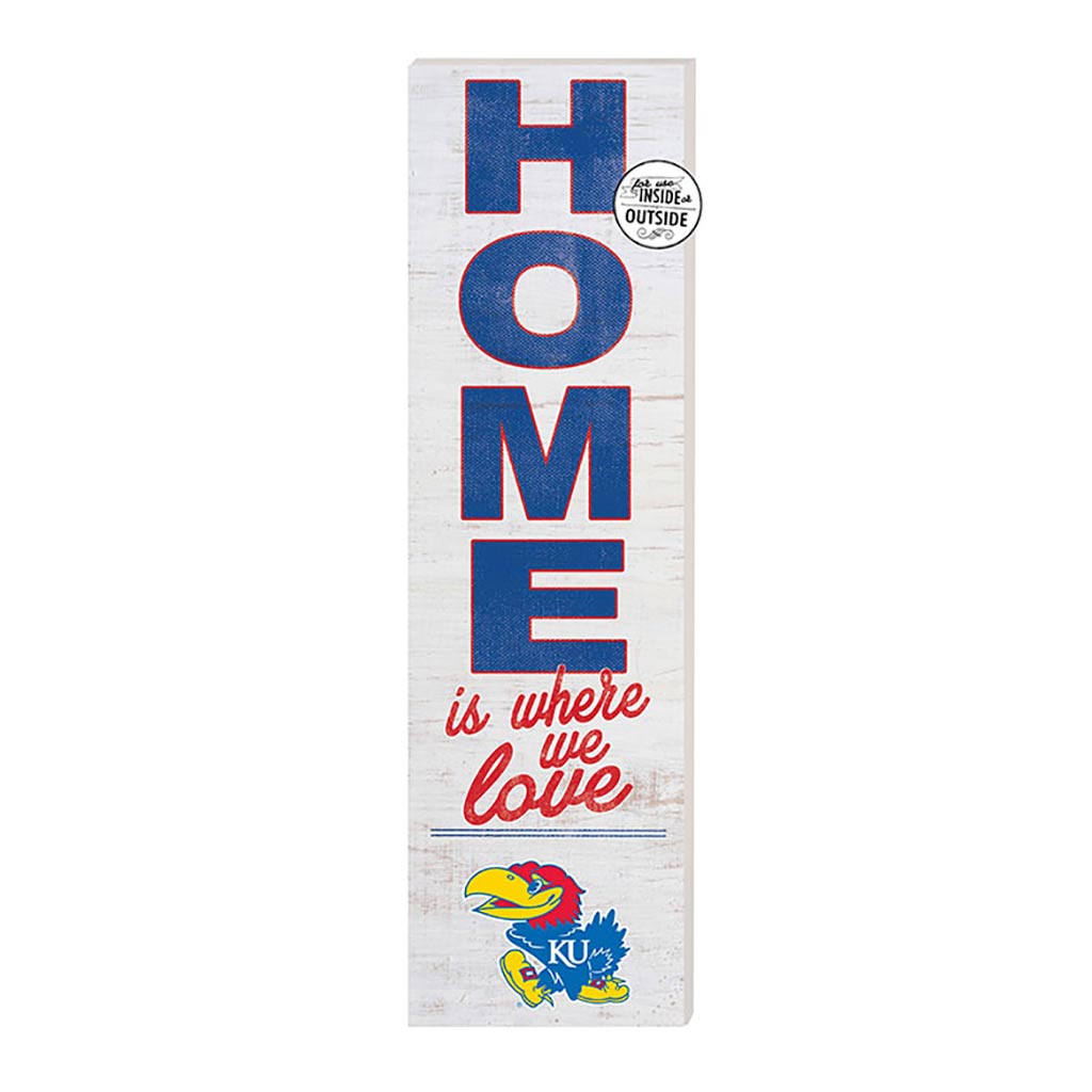 10x35 Indoor Outdoor Sign HOME Life Kansas Jayhawks