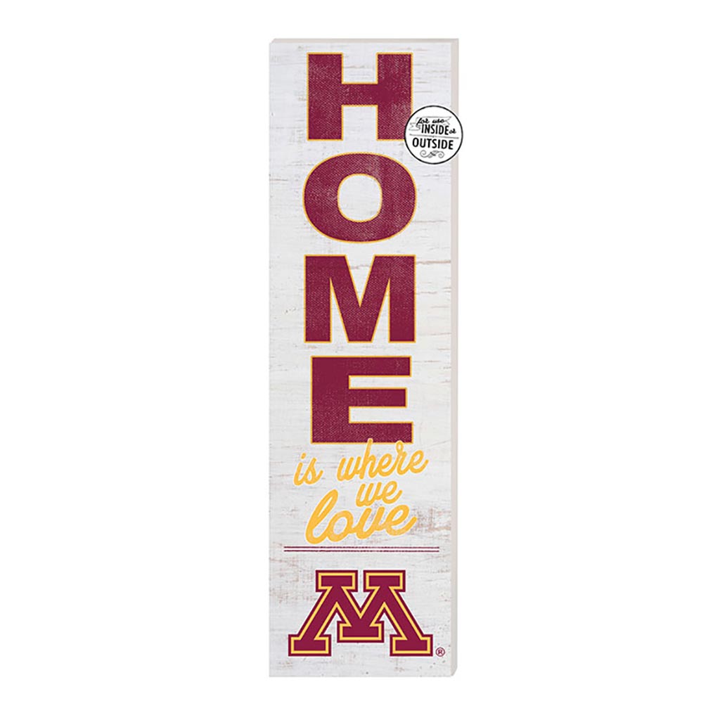 10x35 Indoor Outdoor Sign HOME Life Minnesota Golden Gophers