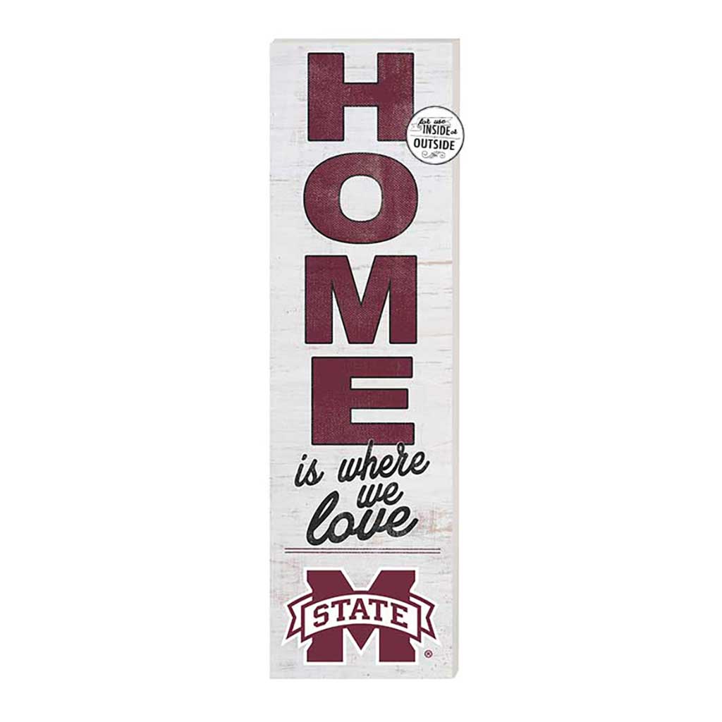 10x35 Indoor Outdoor Sign HOME Life Mississippi State Bulldogs