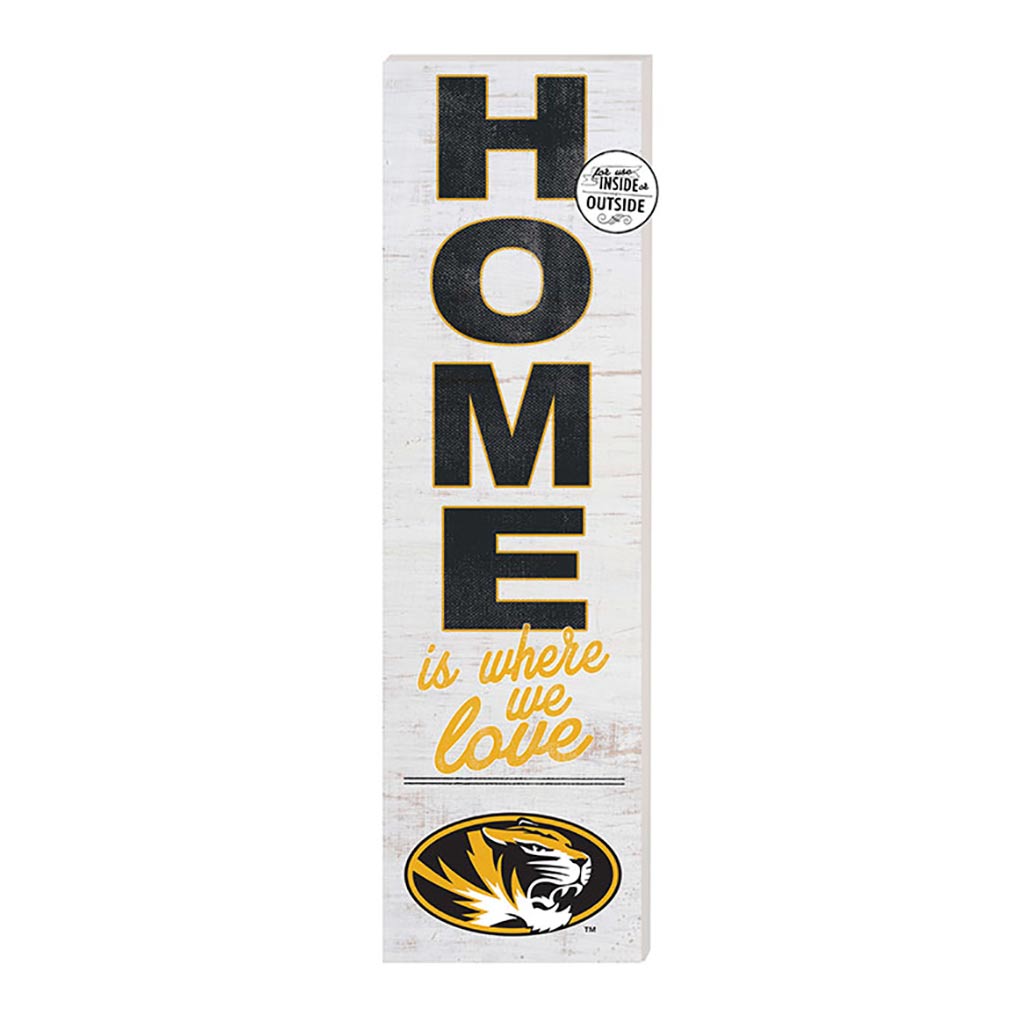 10x35 Indoor Outdoor Sign HOME Life Missouri Tigers