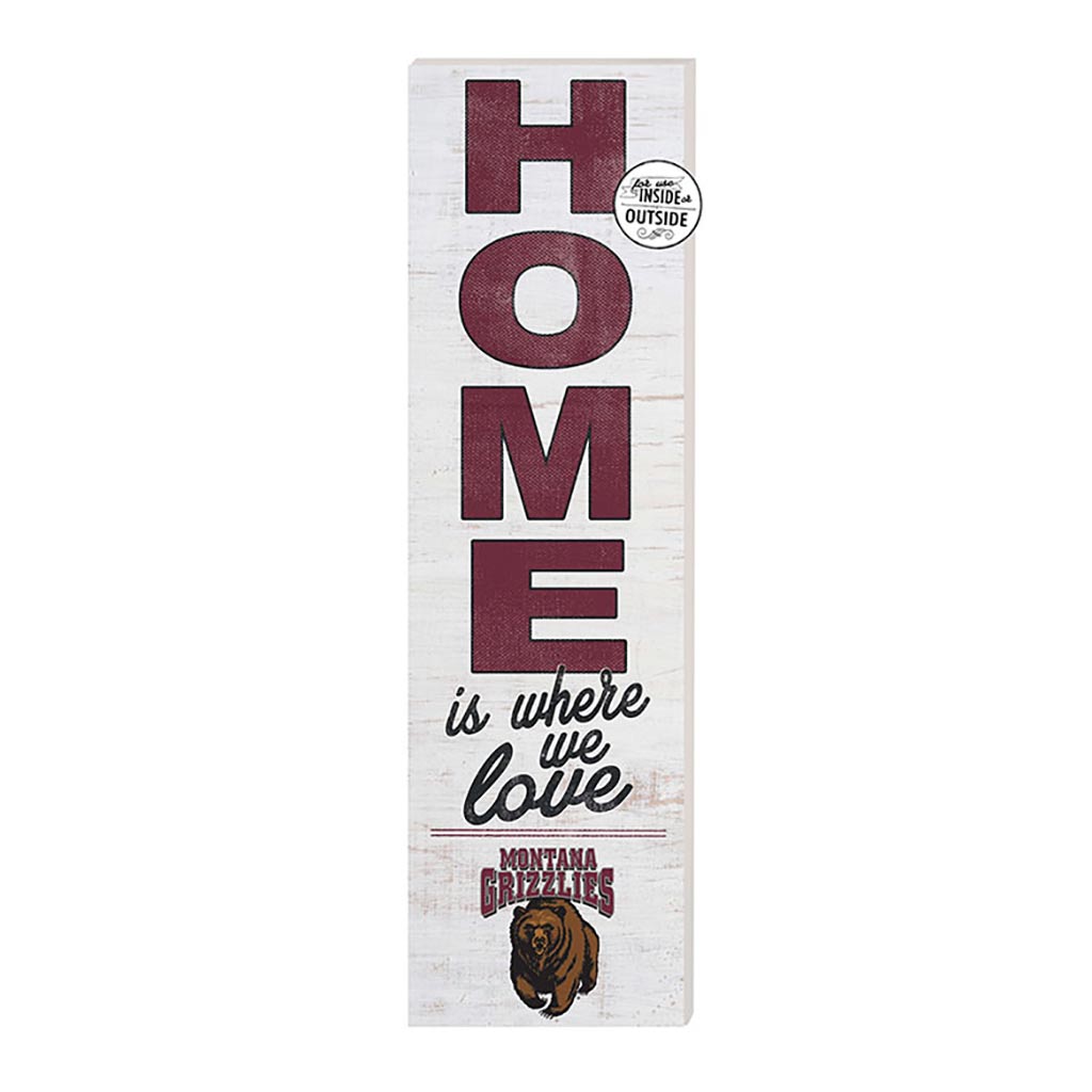 10x35 Indoor Outdoor Sign HOME Life Montana Grizzlies