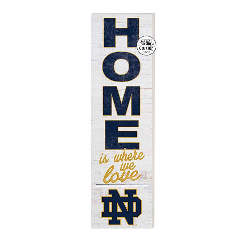 10x35 Indoor Outdoor Sign HOME Life Notre Dame Fighting Irish