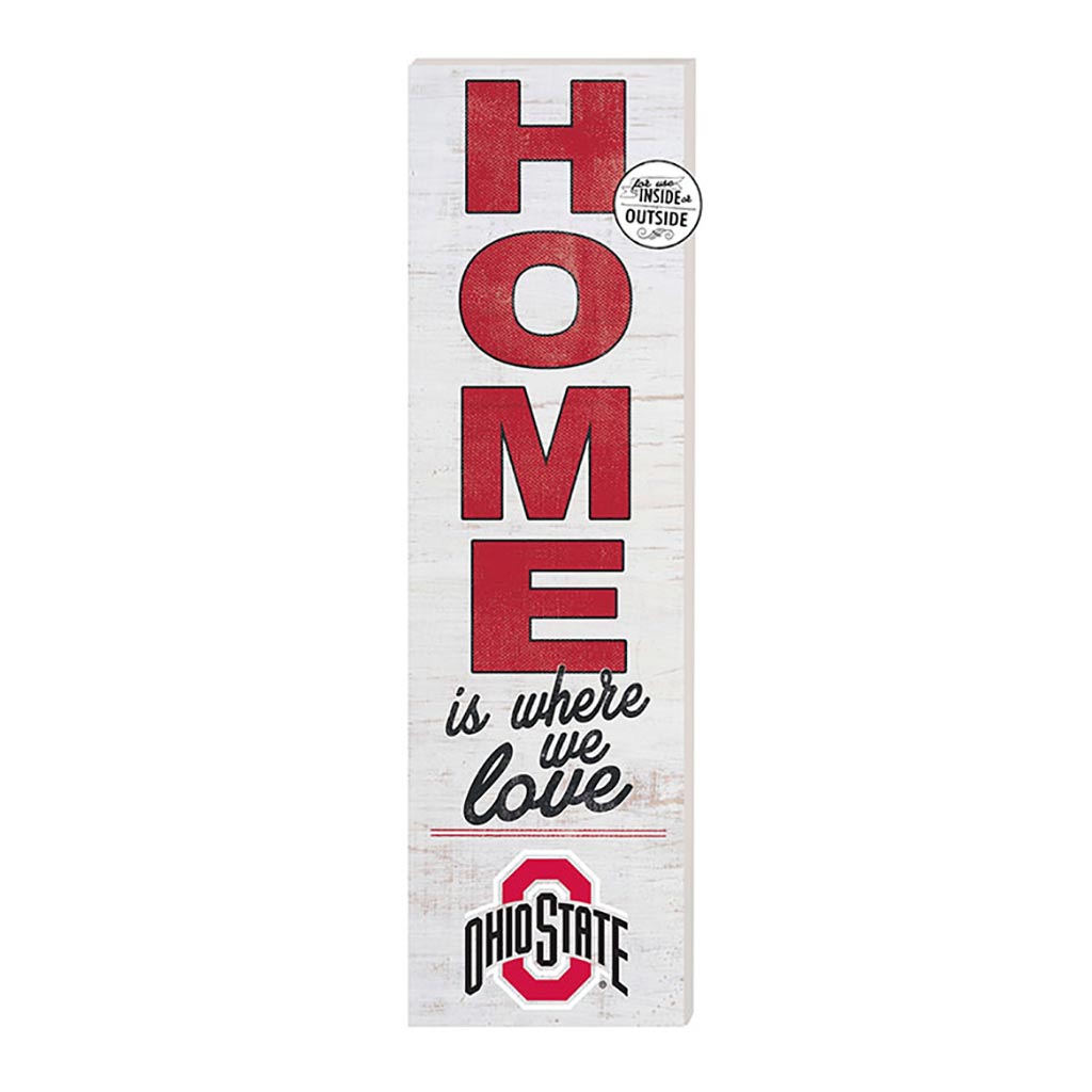 10x35 Indoor Outdoor Sign HOME Life Ohio State Buckeyes