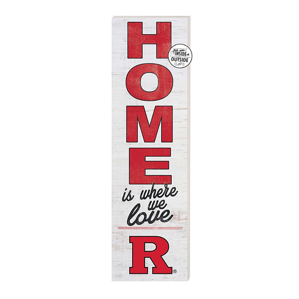 10x35 Indoor Outdoor Sign HOME Life Rutgers Scarlet Knights