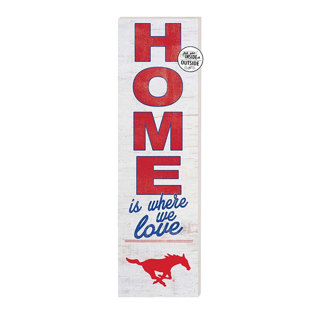 10x35 Indoor Outdoor Sign HOME Life Southern Methodist Mustangs