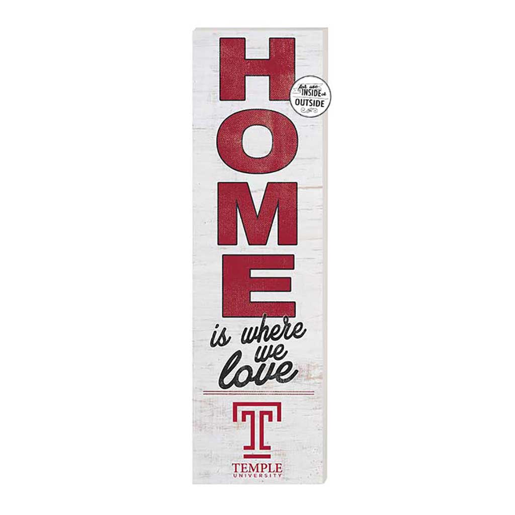 10x35 Indoor Outdoor Sign HOME Life Temple Owls