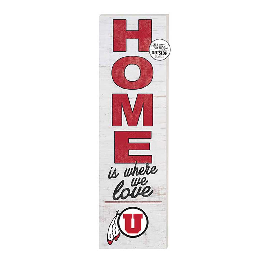 10x35 Indoor Outdoor Sign HOME Life Utah Running Utes