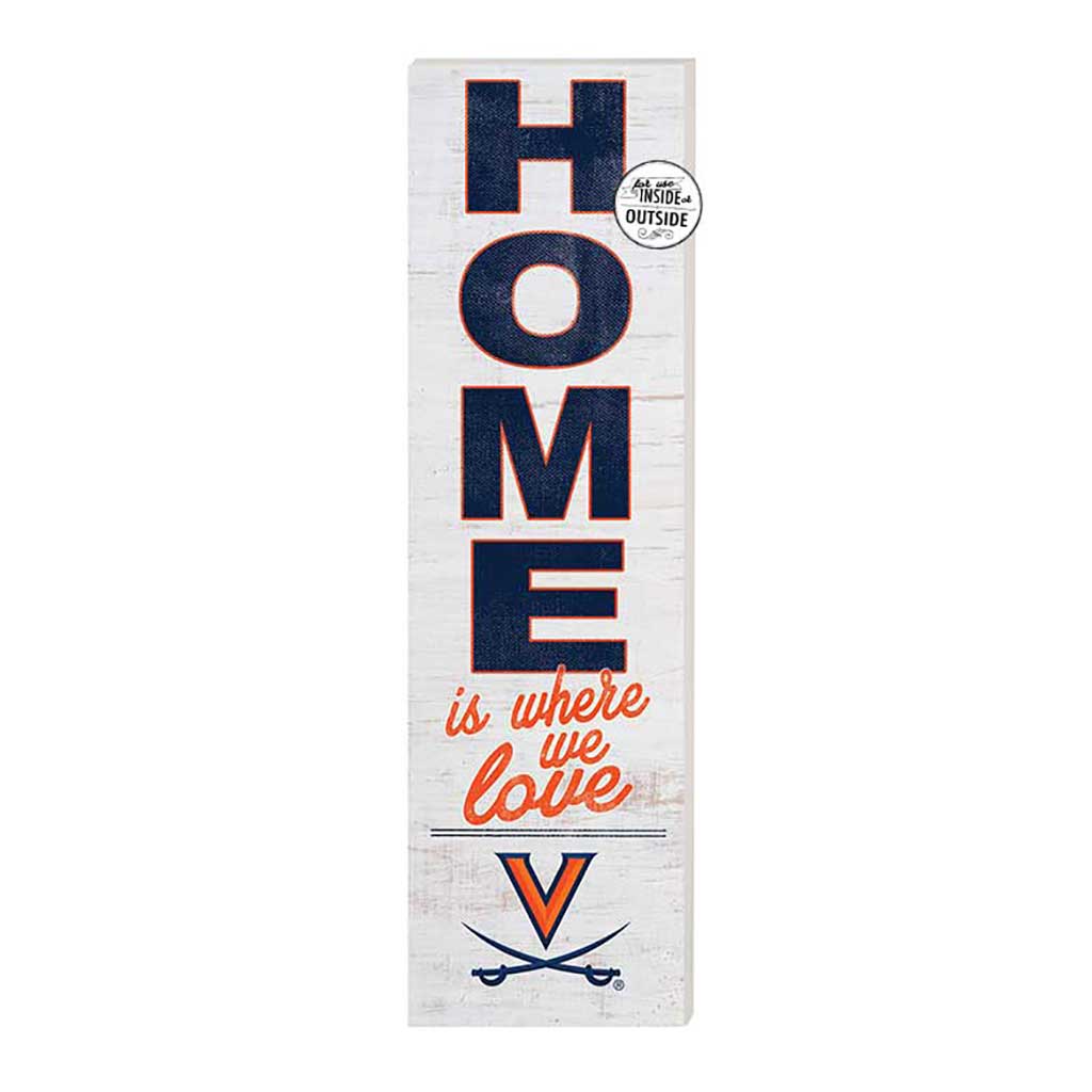 10x35 Indoor Outdoor Sign HOME Life Virginia Cavaliers