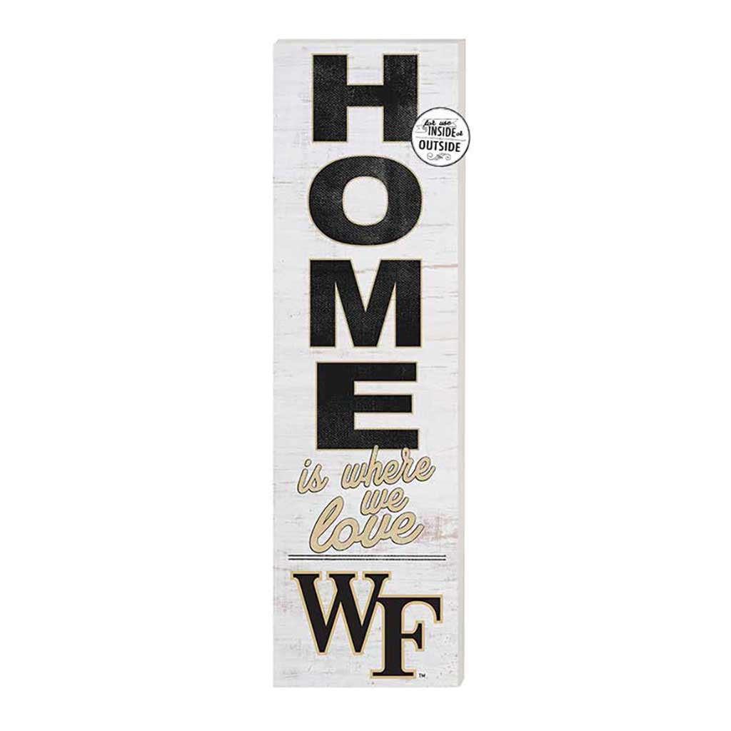 10x35 Indoor Outdoor Sign HOME Life Wake Forest Demon Deacons