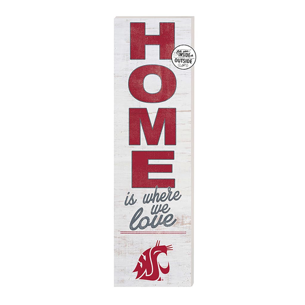 10x35 Indoor Outdoor Sign HOME Life Washington State Cougars