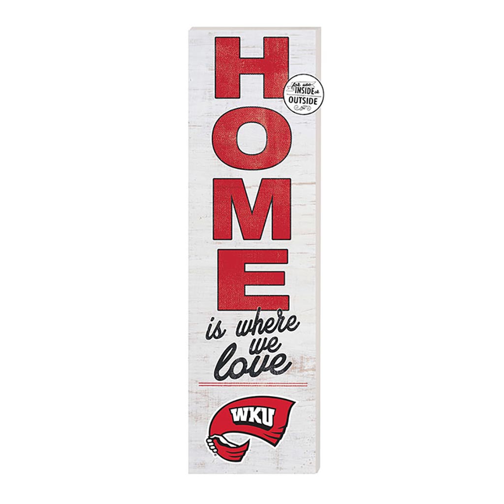 10x35 Indoor Outdoor Sign HOME Life Western Kentucky Hilltoppers